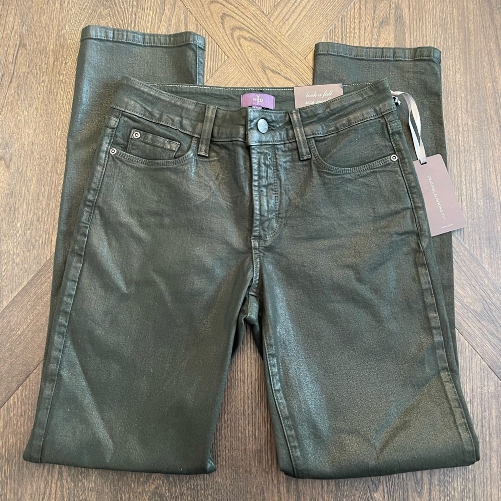 NYDJ Gray Skinny Jeans Size 4